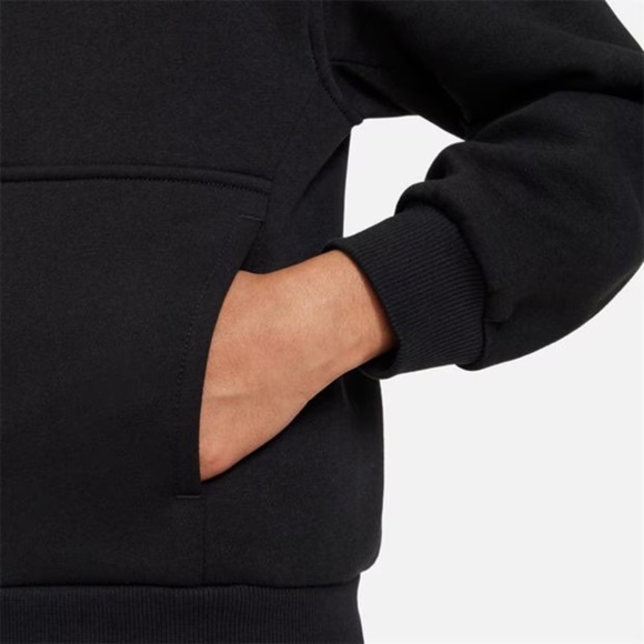 Nike Youth Black Fundamental Full Zip Hoody with Pockets / Size Small - Picture 11 of 14